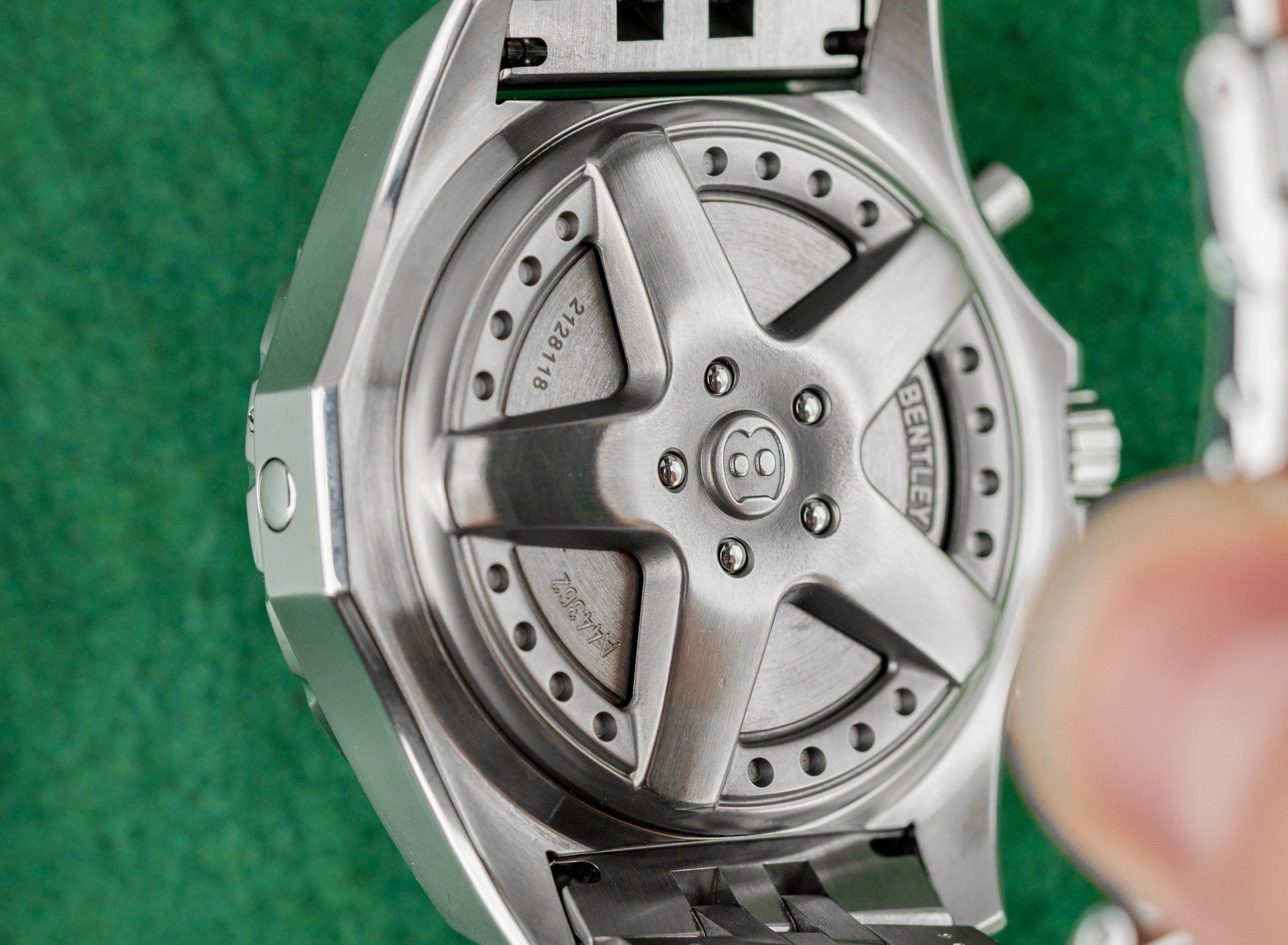 Breitling Bentley 6.75 Bronze Dial A4436212 Stainless Steel 2006 Model