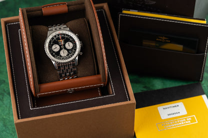 Breitling Navitimer 01 AB012012/BB01 Stainless steel Black Dial 43mm 2018 Model