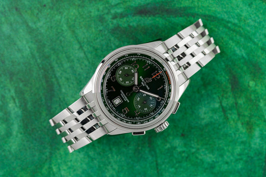 Breitling Premier B01 Chronograph 42 AB0145371L1A1 Green Dial 2025 Model