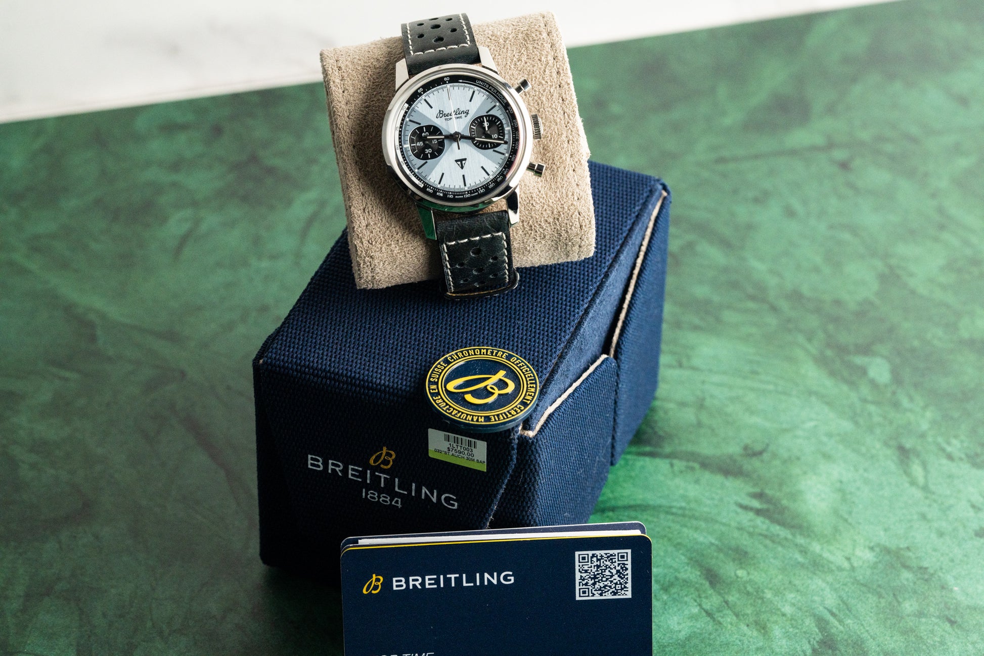 Breitling Top Time Triumph A23311121C1X1 Ice Blue Dial Stainless Steel 2022 Model