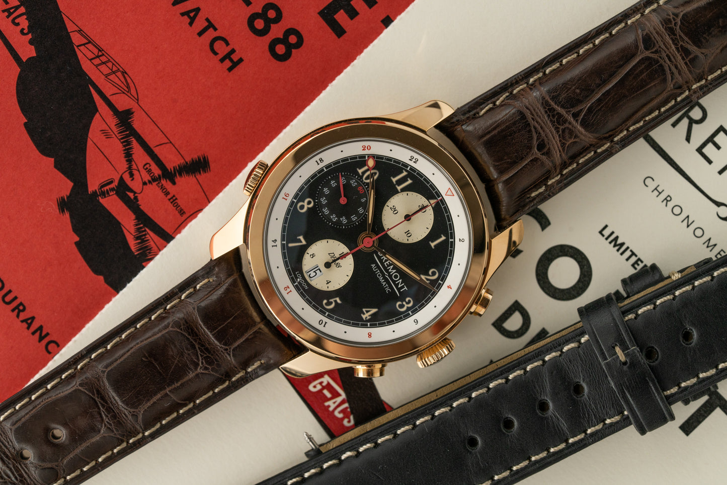 Bremont DH88 Limited Edition Boutique Only Piece /82 pieces Rose Gold Full Set