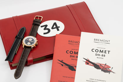 Bremont DH88 Limited Edition Boutique Only Piece /82 pieces Rose Gold Full Set