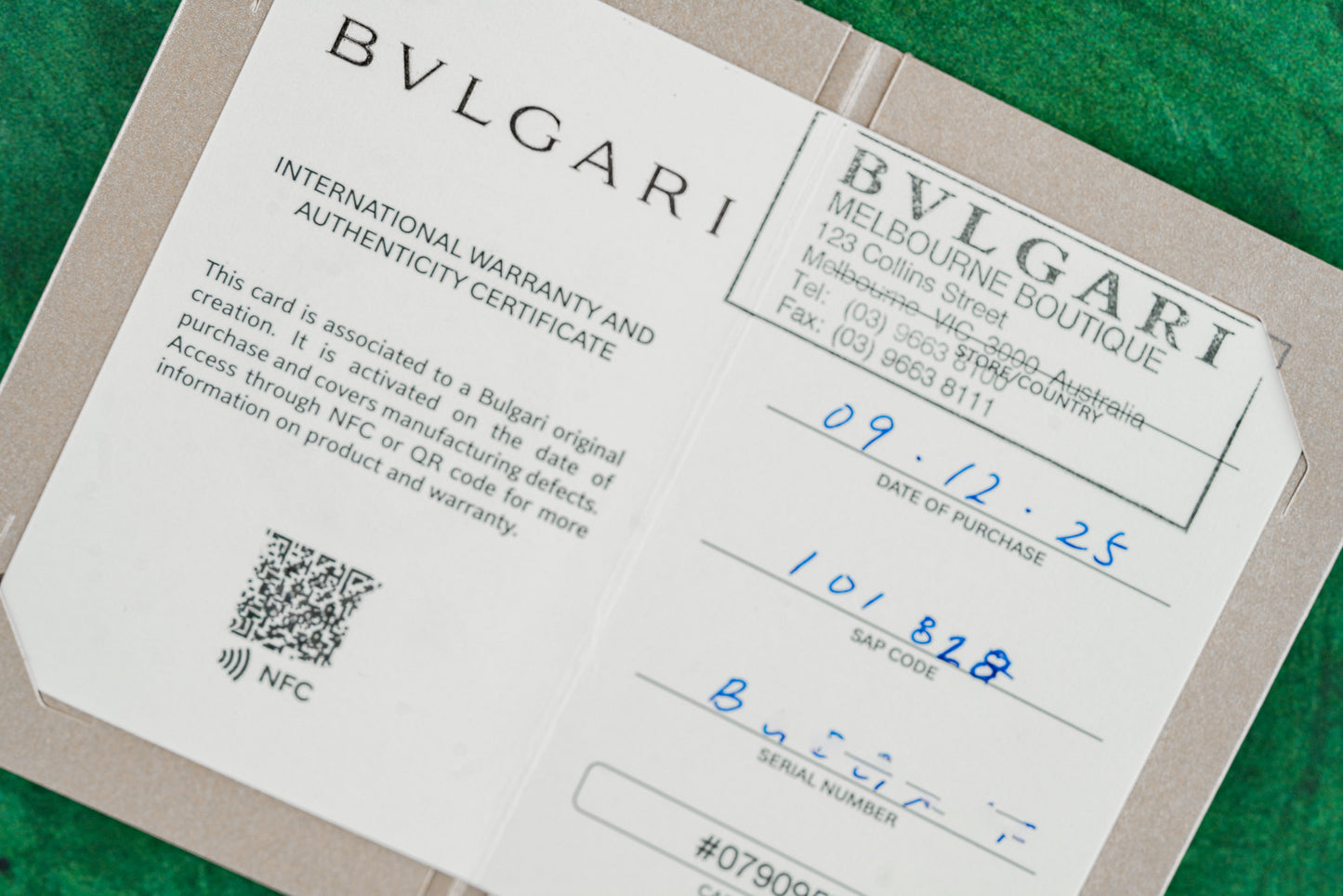 Bulgari Serpenti Tubogas 101828 Silver Dial Full Set Box and Papers 2025 - The Watch Business Sydney