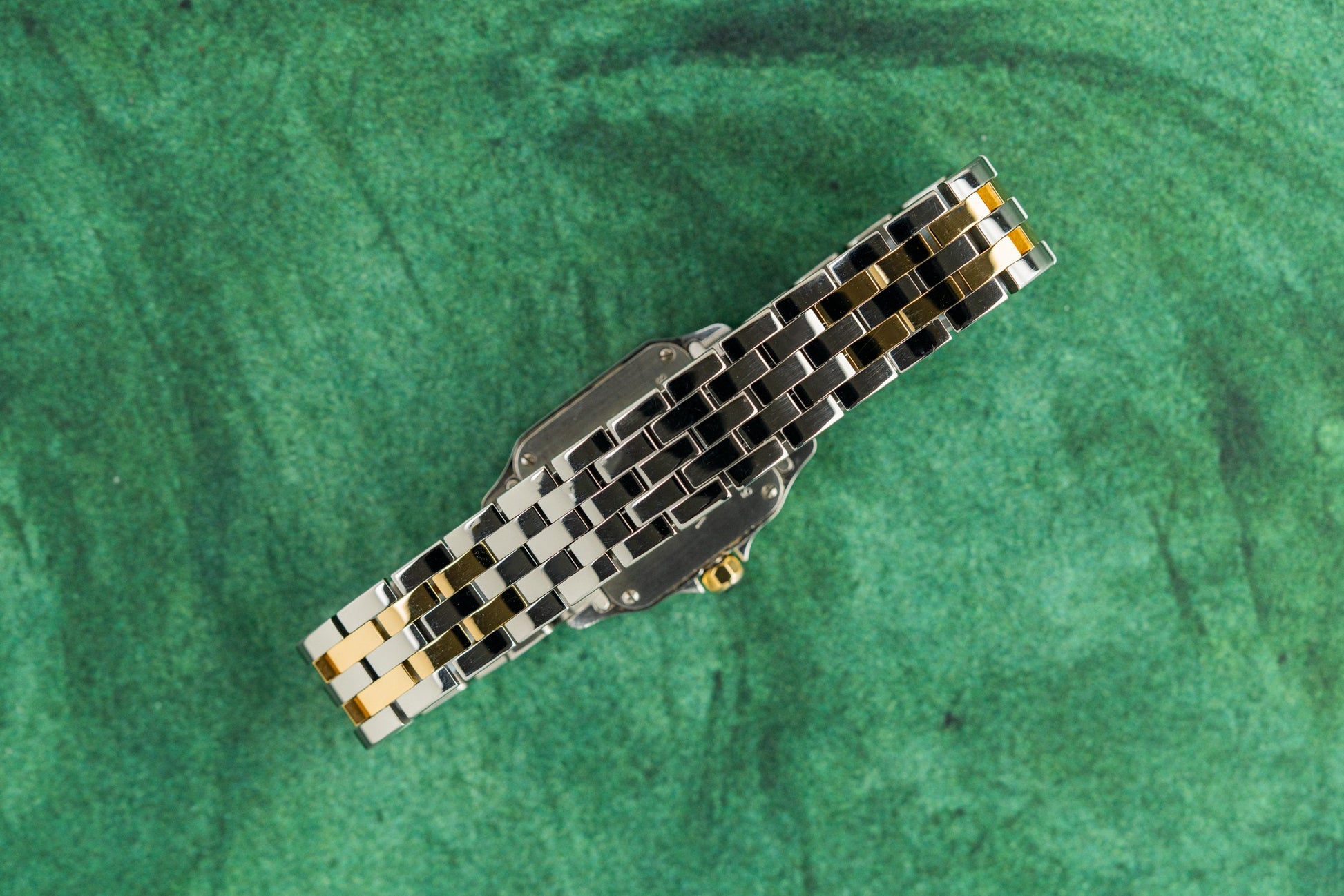 Cartier Santos Demoiselle W25066Z6 Two Tone Yellow Gold Quartz