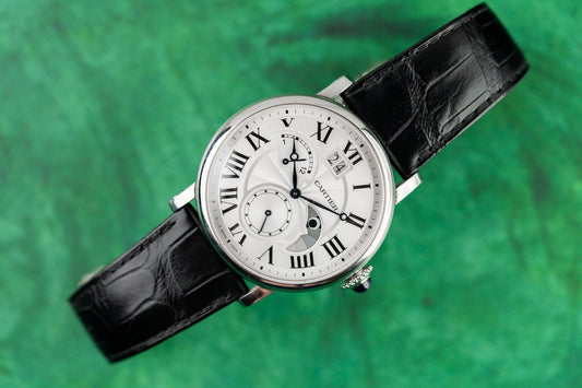 Cartier Rotonde W1556368 Silver Dial Stainless Steel 42mm 2016 Model