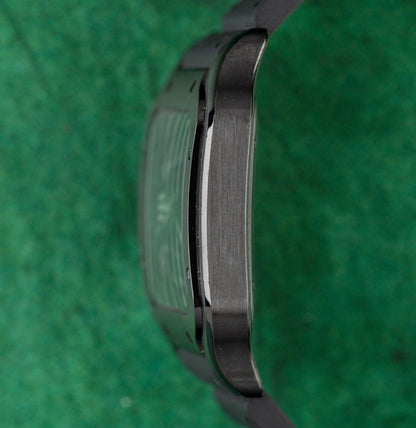 Cartier Santos de Cartier Large WSSA0039 Black Dial DLC Steel Case - The Watch Business Sydney CBD