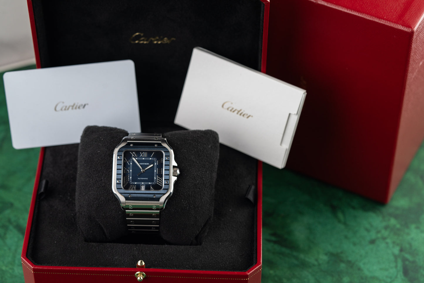Cartier Santos De Cartier WSSA0048 Large Stainless Steel Bracelet - Sydney