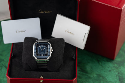 Cartier Santos De Cartier WSSA0048 Large Stainless Steel Bracelet - Sydney