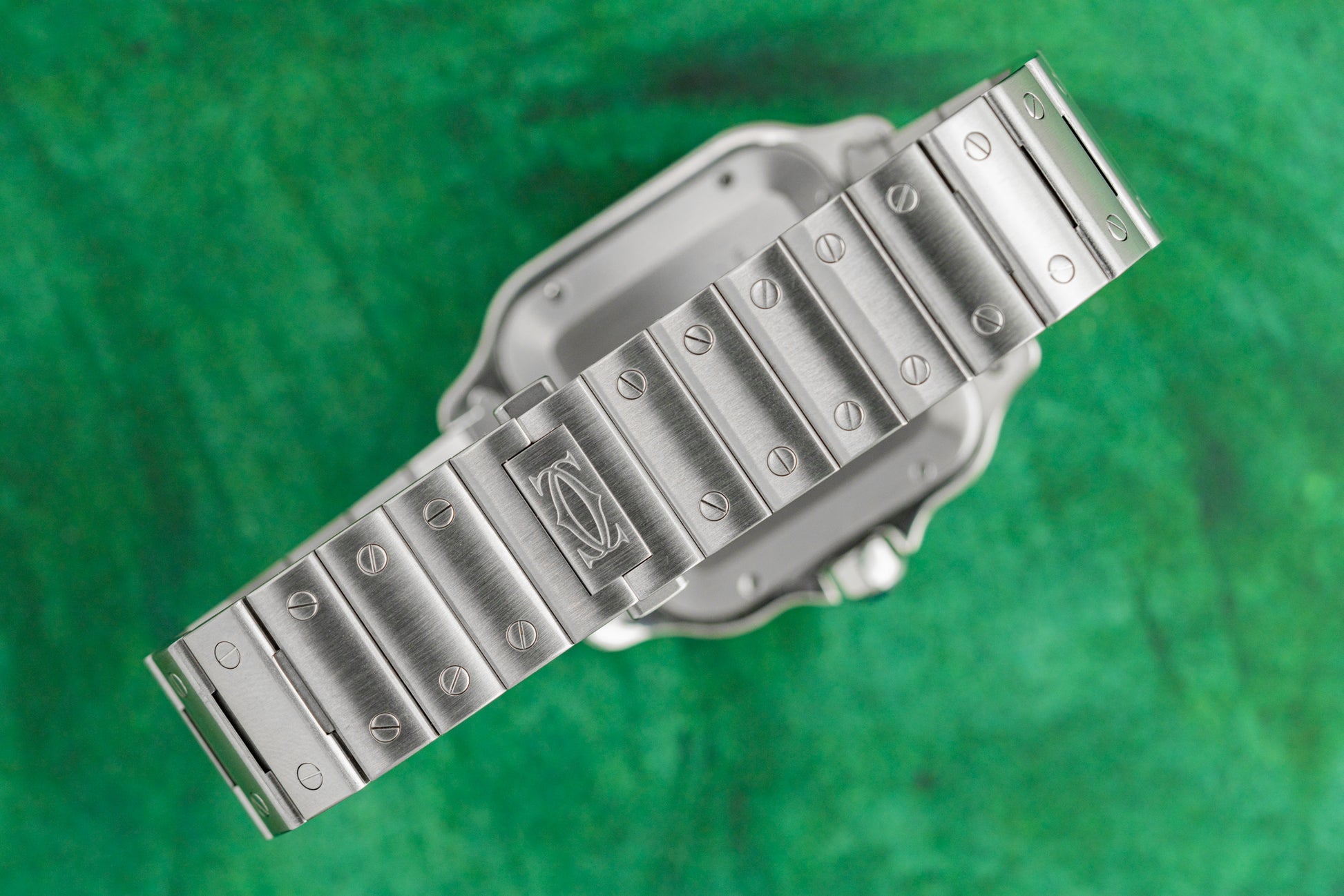 Cartier Santos De Cartier WSSA0018 Large Stainless Steel White Dial 2021 Model