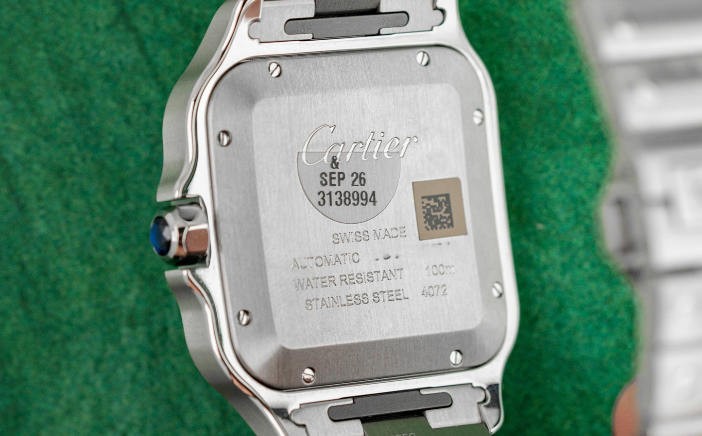 Cartier Santos De Cartier WSSA0030 Large Size Blue Dial 2024 Model New