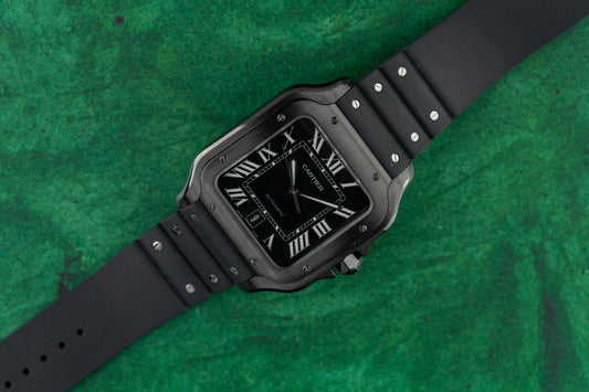 Cartier Santos de Cartier Large WSSA0039 Black ADLC Steel 2026 The Watch Business Sydney