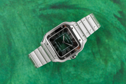 Cartier Santos De Cartier WSSA0061 Medium Green Dial 2024 Model