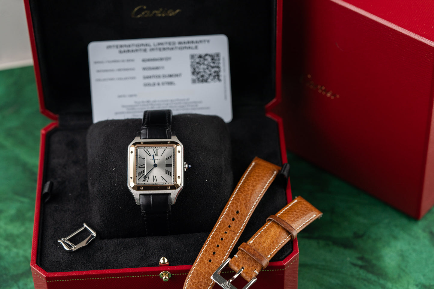 Cartier Santos Dumont W2SA0011 Two Tone Yellow Gold 2025 Model
