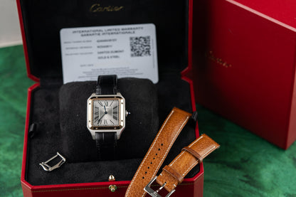 Cartier Santos Dumont W2SA0011 Two Tone Yellow Gold 2025 Model