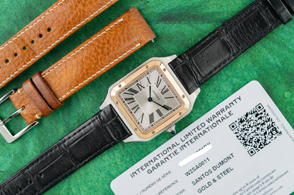 Cartier Santos Dumont W2SA0011 Two Tone Yellow Gold 2025 Model