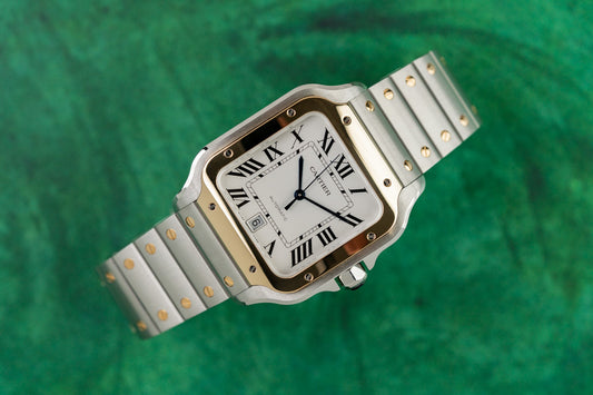 Cartier Santos De Cartier W2SA0009 Large Two Tone Yellow Gold 2024 Model