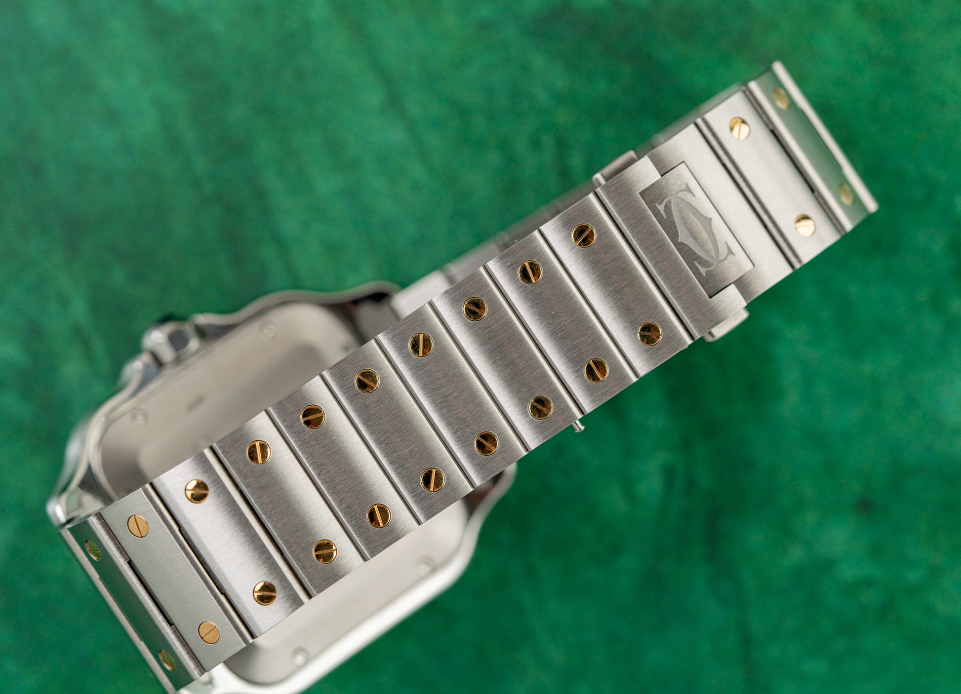 Cartier Santos De Cartier W2SA0009 Large Two Tone Yellow Gold 2024 Model