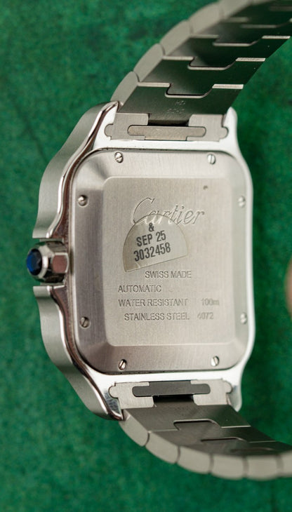 Cartier Santos De Cartier W2SA0009 Large Two Tone Yellow Gold 2024 Model