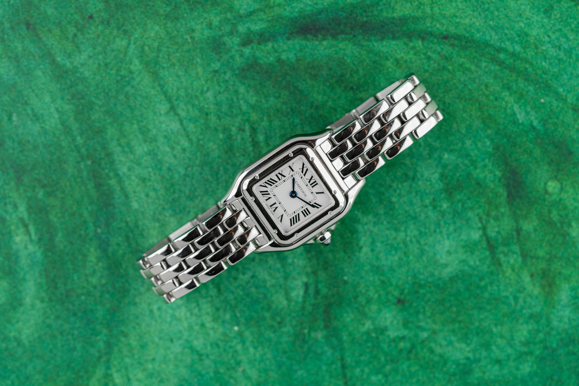 Cartier Panthere Small WSPN0013 Silver Dial Stainless Steel - The Watch Business Sydney