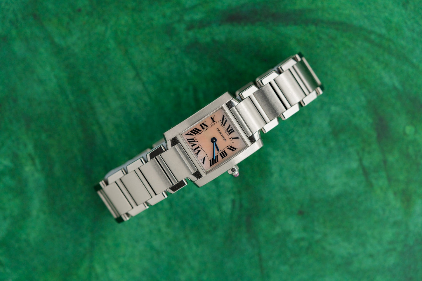 Cartier Tank Francaise W51008Q3 Mother of Pearl Dial Quartz