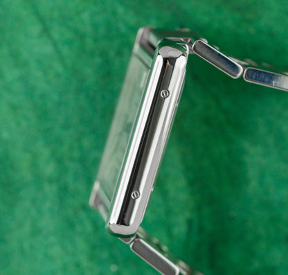 Cartier Tank Solo XL 3515 Silver Opaline Dial Caseback 2012 - Sydney