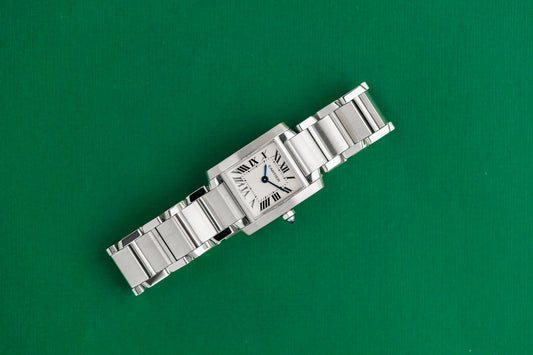 Cartier Tank Francaise W51008Q3 Stainless Steel Quartz