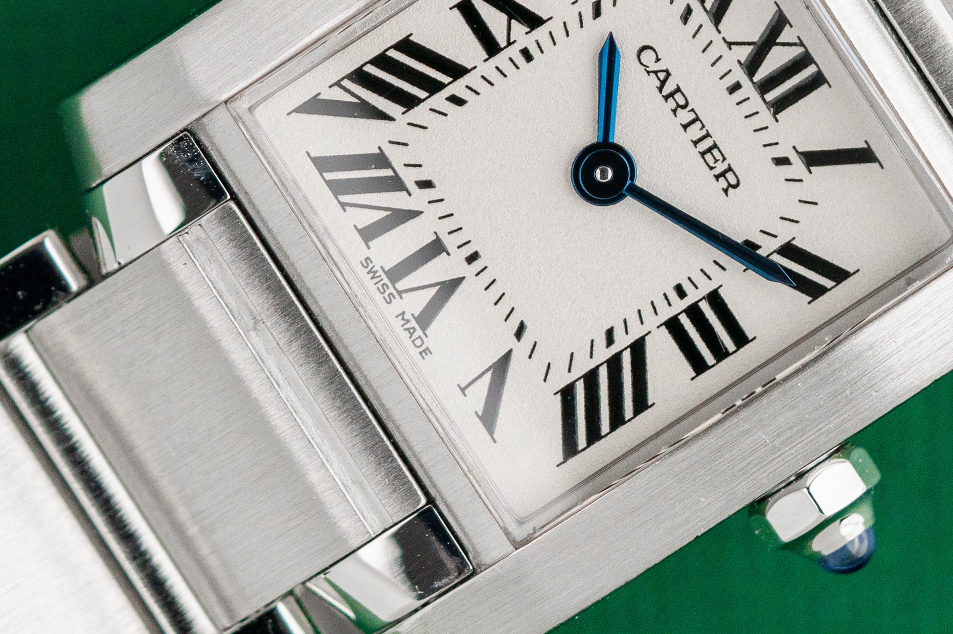 Cartier Tank Francaise W51008Q3 Stainless Steel Quartz