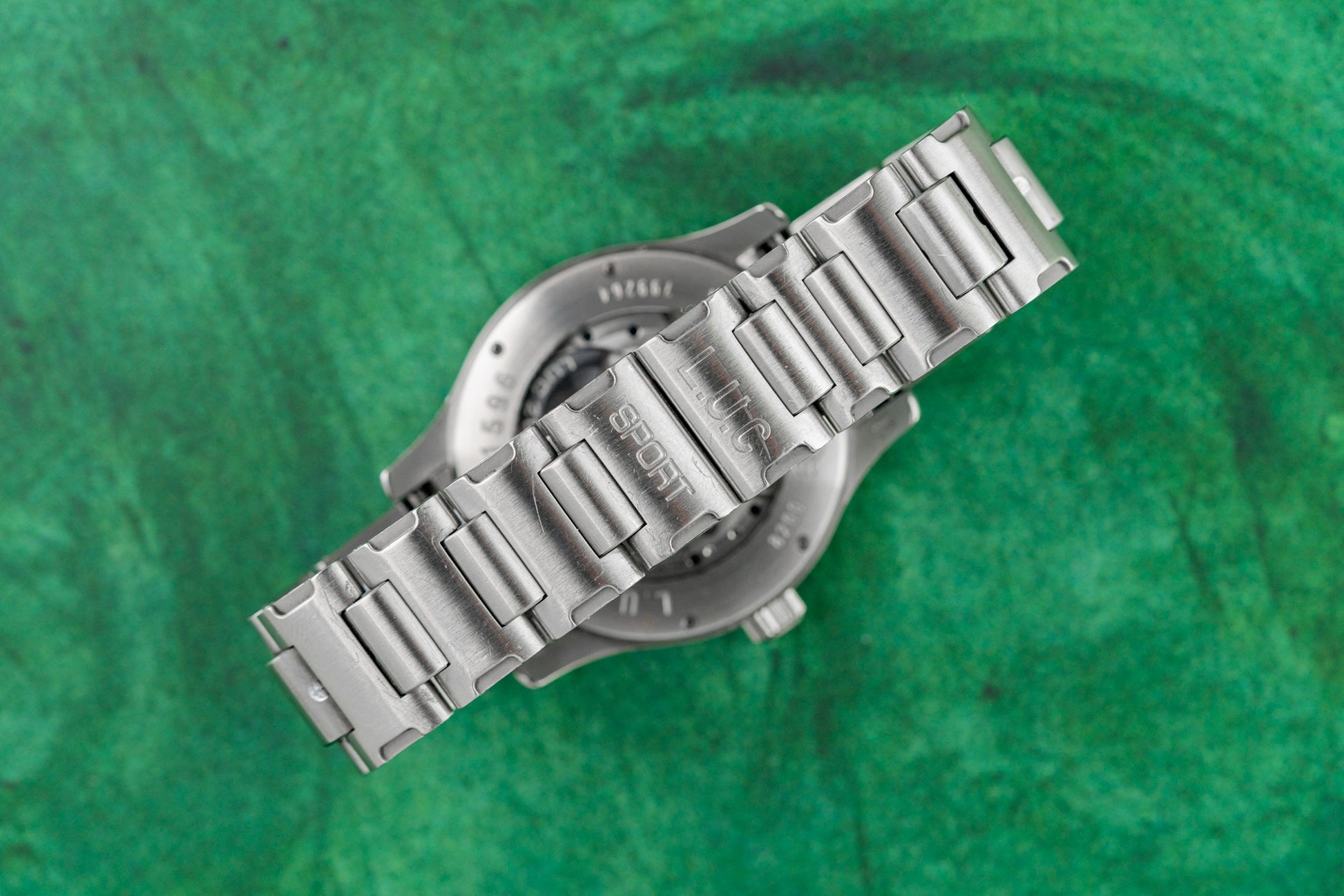 Chopard L.u.c. Sport 16/8200 Black dial on Bracelet