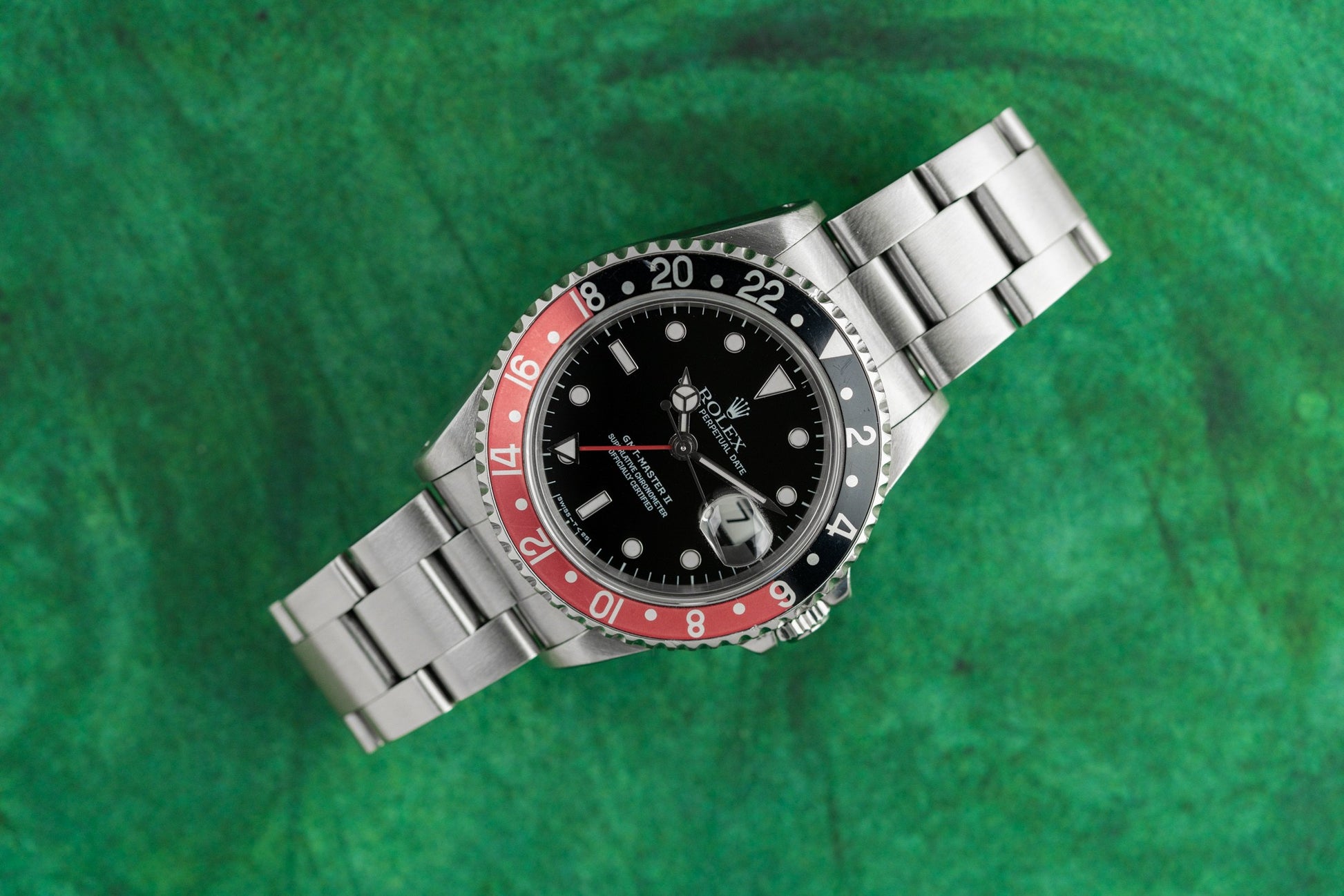 Rolex GMT Master II 'Coke' Bezel 16710 Stainless Steel 1993 Model