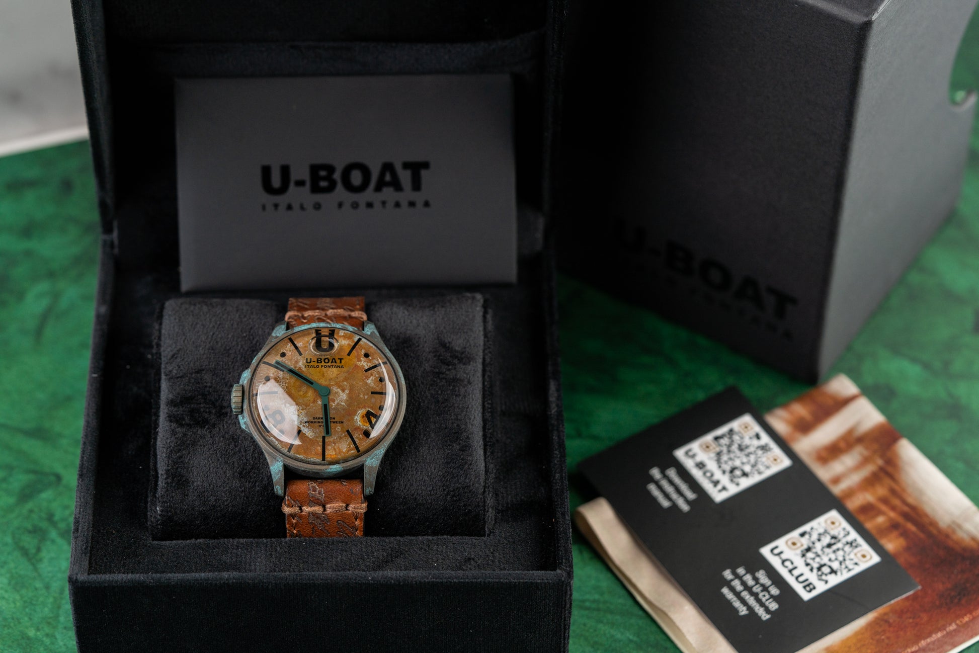 U-Boat 9600 Darkmoon Unico 44mm Special Edition aged bronze