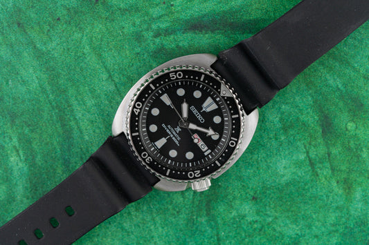 Seiko Prospex Turtle Men's SRPE93K1 Automatic Diver Steel Rubber Strap
