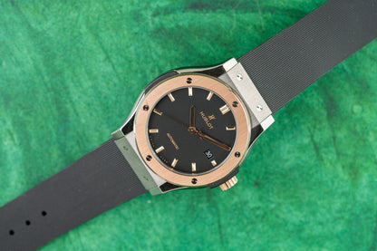 Hublot Classic Fusion 542.NO.1181.RX Black Dial Titanium King Gold 2026 - The Watch Business Sydney
