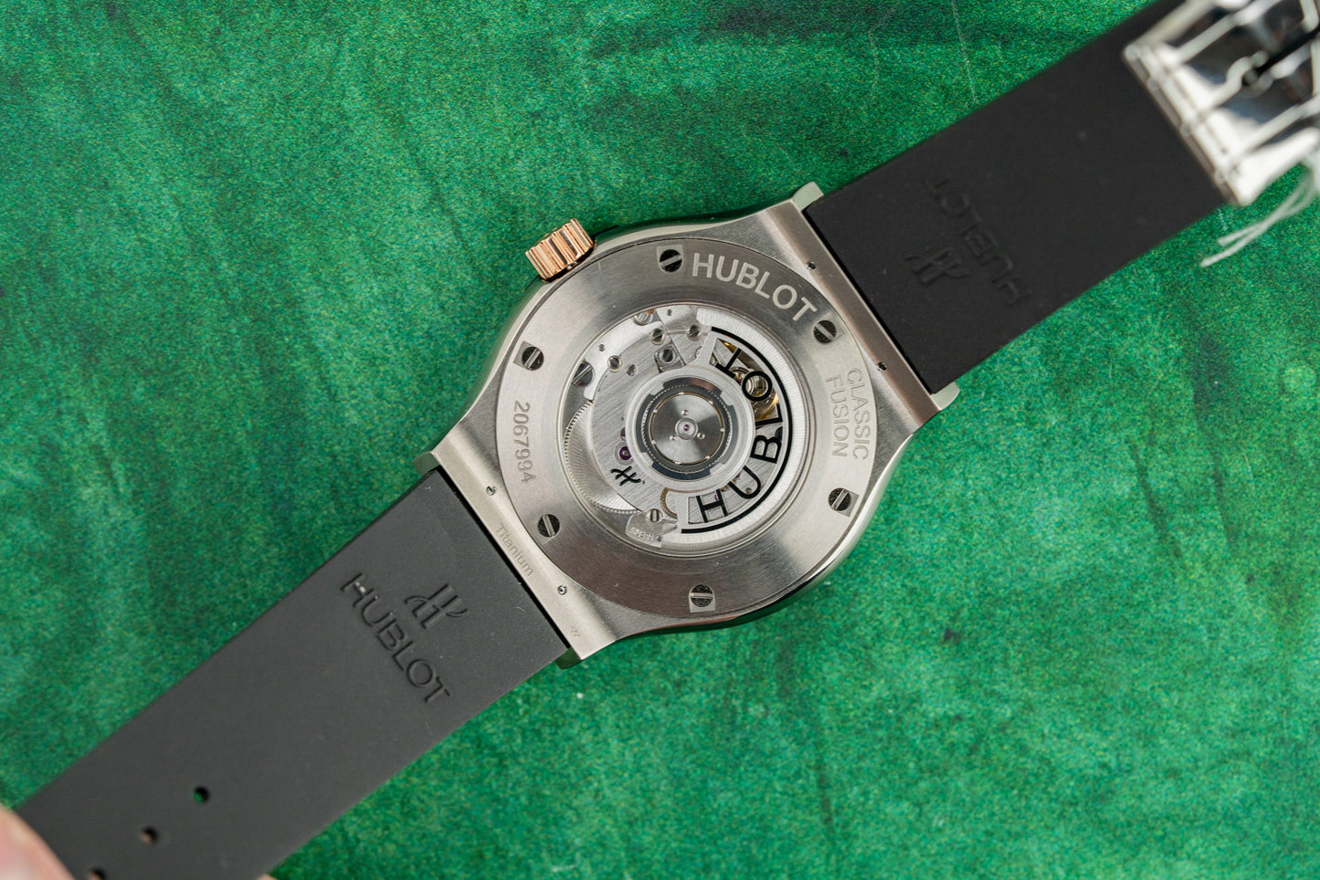 Hublot Classic Fusion 542.NO.1181.RX Black Dial Full Set Box E-Warranty 2026 - The Watch Business Sydney