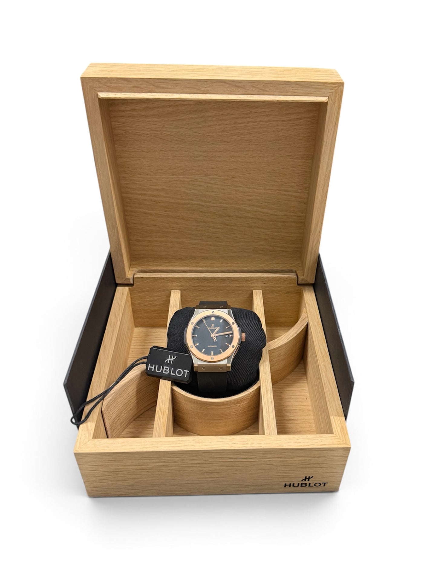 Hublot Classic Fusion 542.NO.1181.RX Black Dial Full Set Box E-Warranty 2026 - The Watch Business Sydney