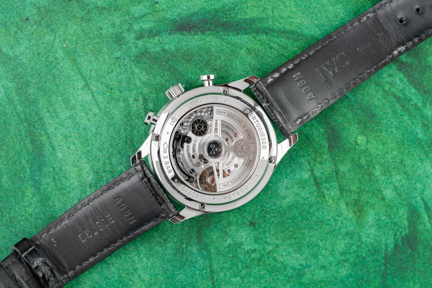 IWC Chronograph Portuguese IW371609 Black Dial 2023 Model