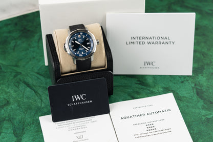 IWC Aquatimer Automatic IW329005 Blue Dial Stainless Steel 2020 Model