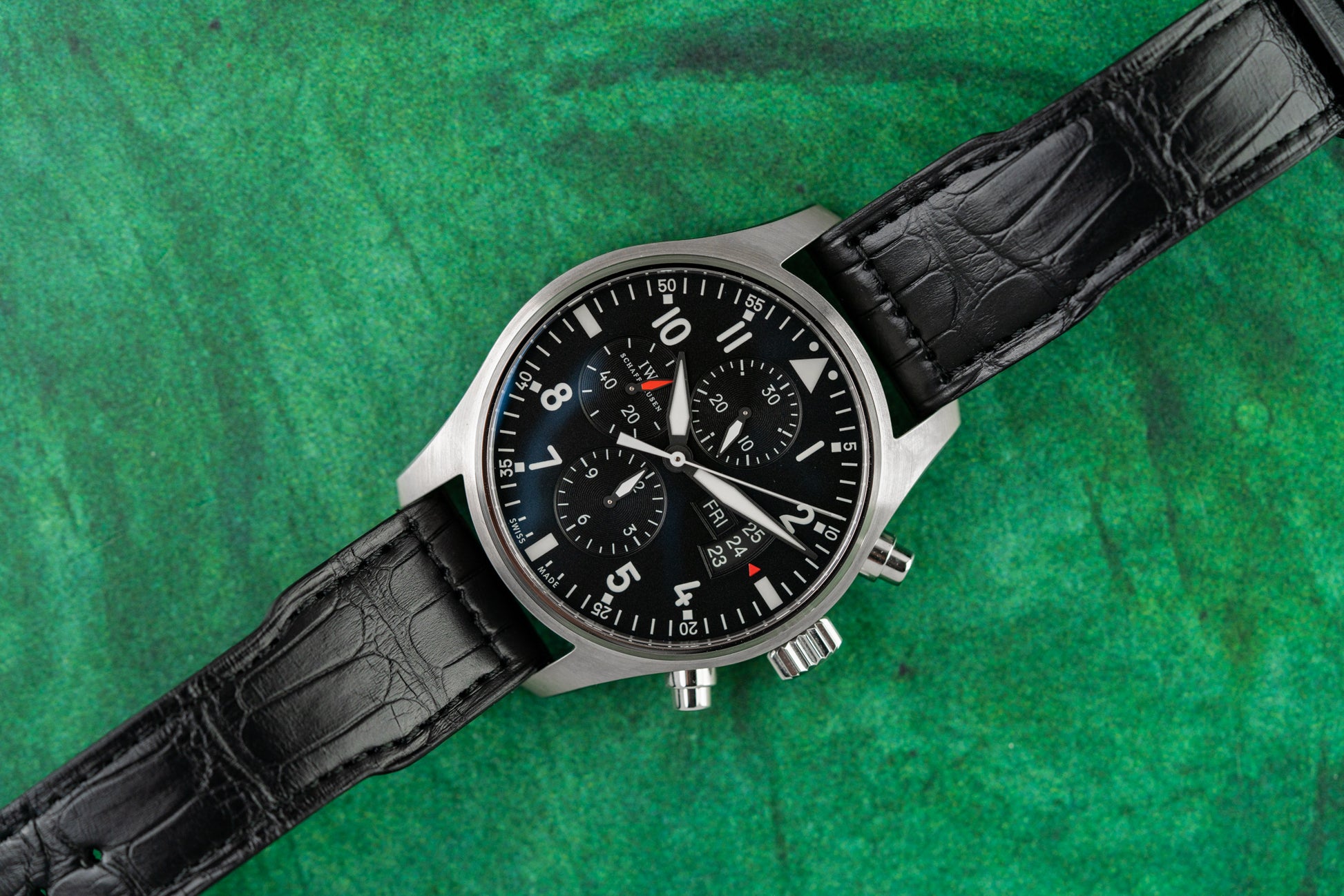 IWC Chronograph IW377701 Chronograph Day Date 2014 Model