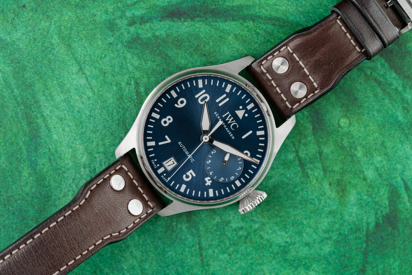 IWC Big Pilot IW501002 Stainless Steel Blue Dial 2020 Model