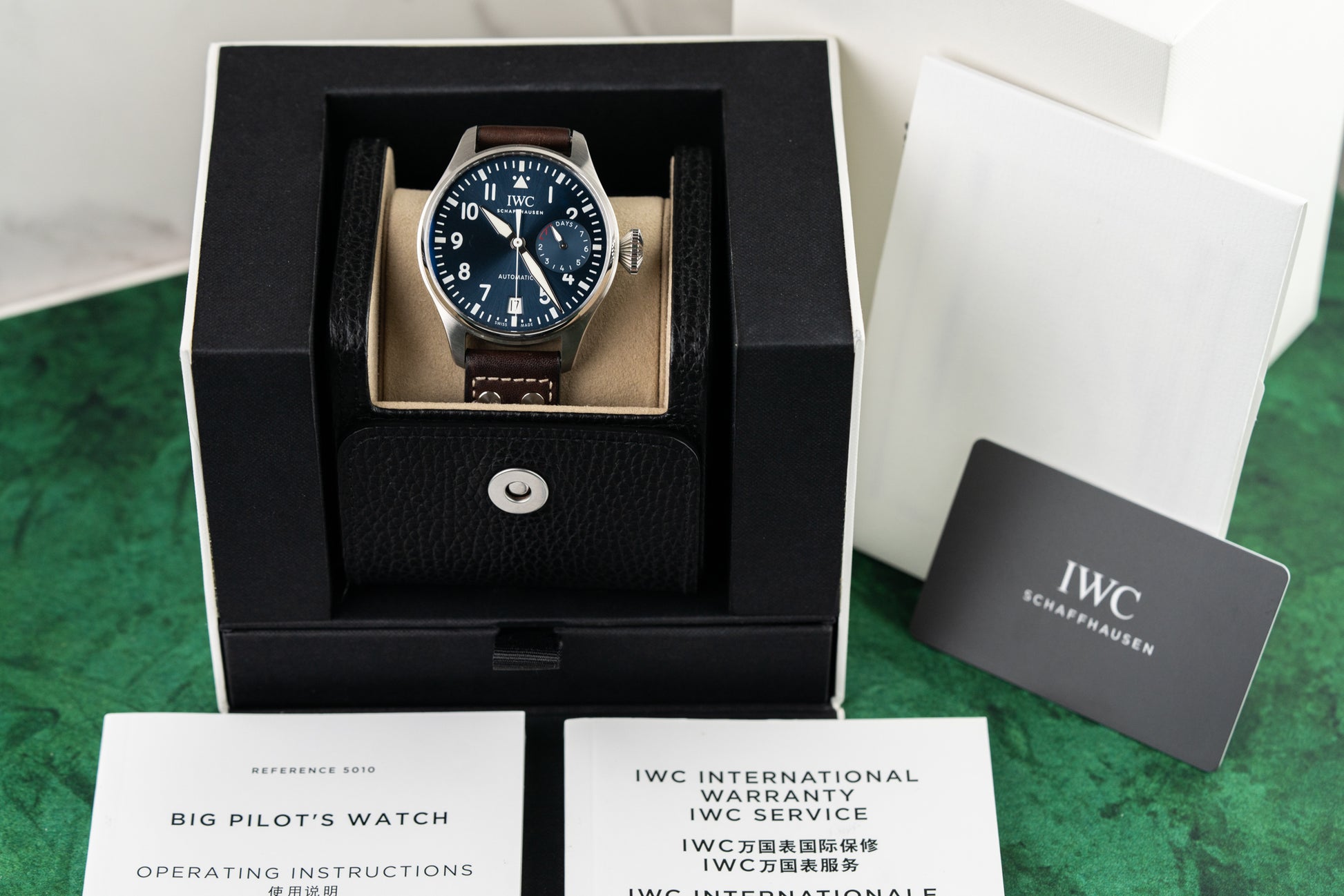 IWC Big Pilot IW501002 Stainless Steel Blue Dial 2020 Model