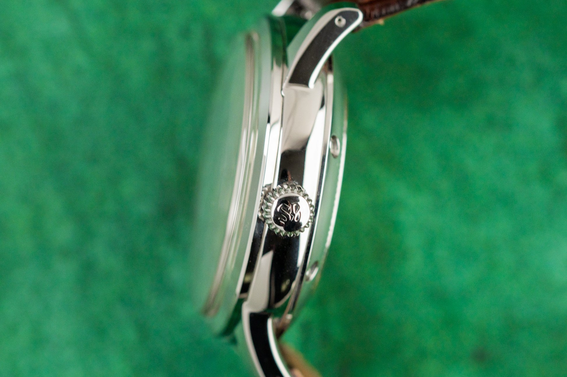 
Grand Seiko GMT SBGM021 Stainless Steel Leather Strap