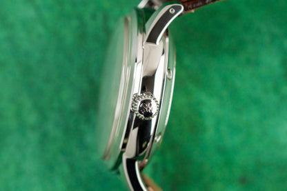 
Grand Seiko GMT SBGM021 Stainless Steel Leather Strap
