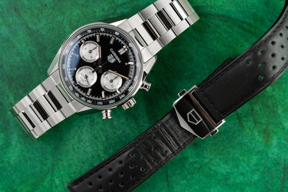 TAG Heuer Carrera Chronograph CBS2210.FC6534 Stainless Steel Black Dial 2024