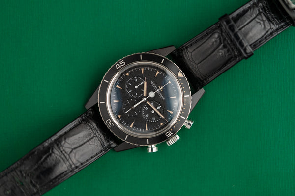 Jaeger LeCoultre Q208A57J Deep Sea Chronograph Black Cermet 2019 Model The Watch Business