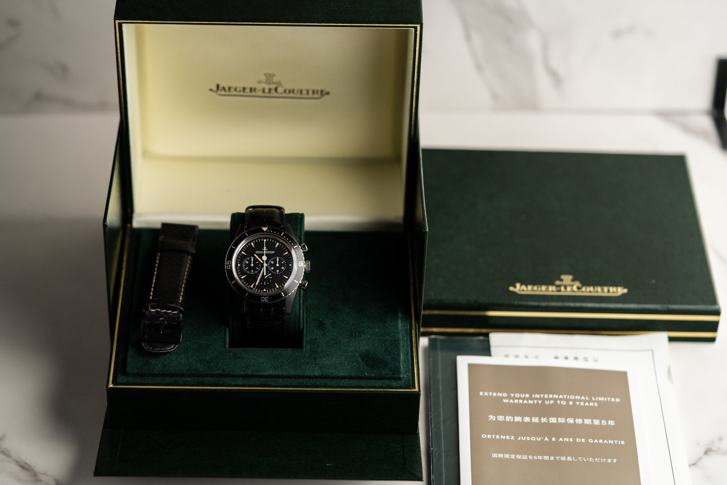 Jaeger-LeCoultre Q208A57J  Deep Sea Chronograph Black Cermet 2019 Model