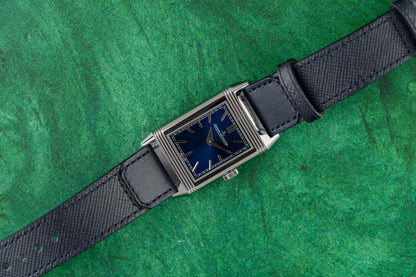 Jaeger-LeCoultre Reverso Tribute Q716848J Blue Dial Full Set Box and Warranty Card 2026 - The Watch Business Sydney