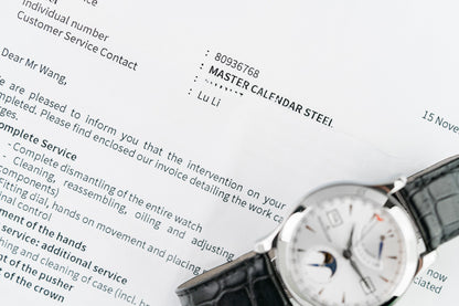 Jaeger-LeCoultre Master Calendar Q151842A Stainless Steel White Dial