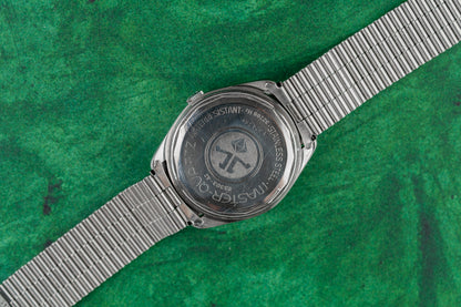 Jaeger-LeCoultre Master-Quartz 23303-42 Blue Dial Master-Quartz Caseback - The Watch Business Sydney
