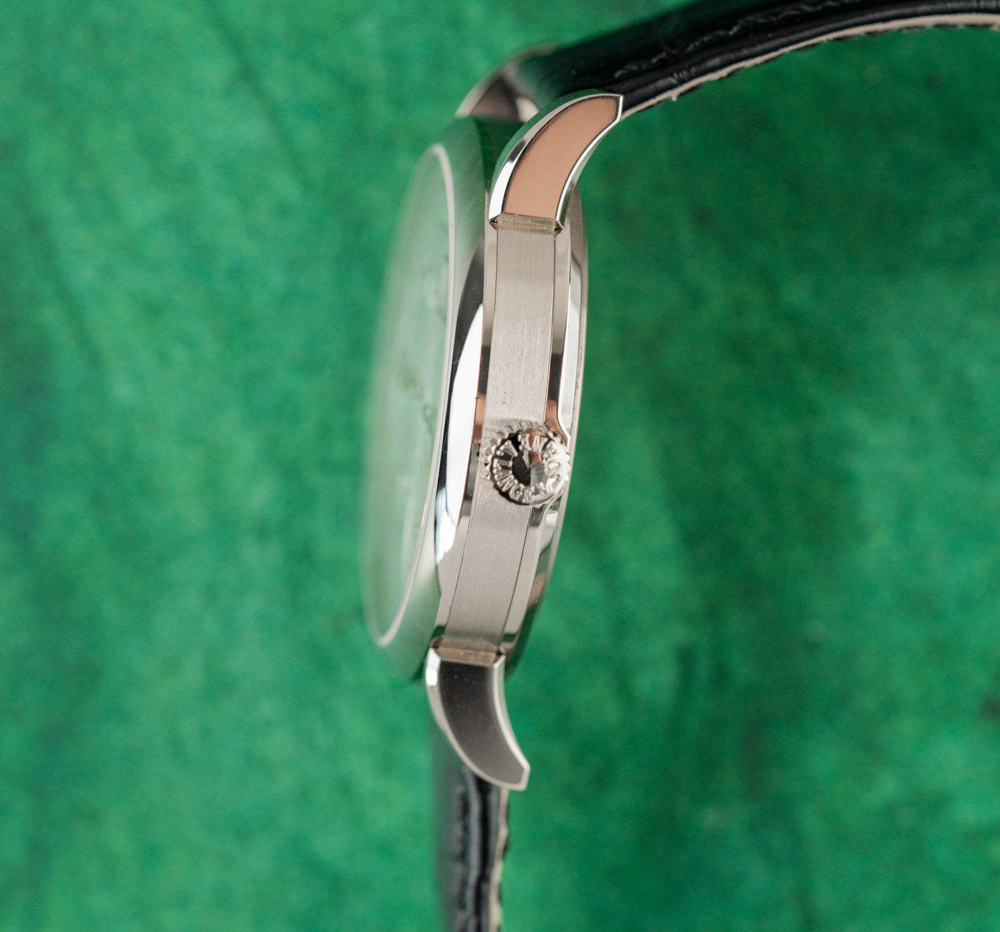 A Lange Sohne Lange 1 191.039 Silver Dial Extra Larger Leather Strap - Sydney