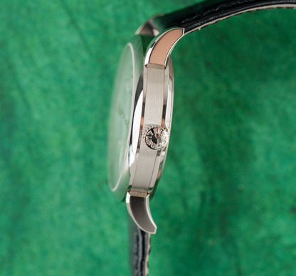 A Lange Sohne Lange 1 191.039 Silver Dial Extra Larger Leather Strap - Sydney