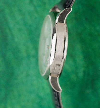 A Lange Sohne Lange 1 191.039 Silver Dial Lug Detail - The Watch Business Sydney